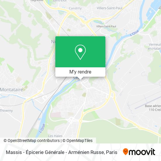 Massis - Épicerie Générale - Arménien Russe plan