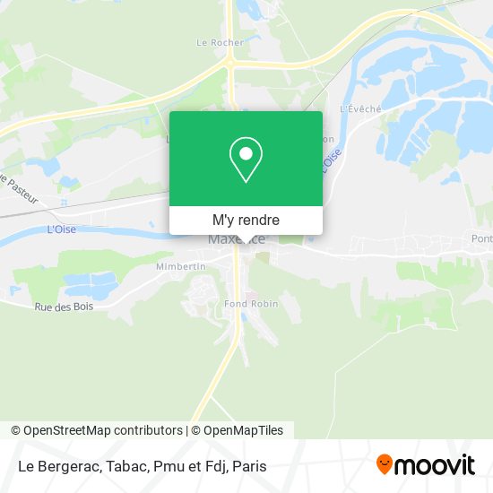 Le Bergerac, Tabac, Pmu et Fdj plan