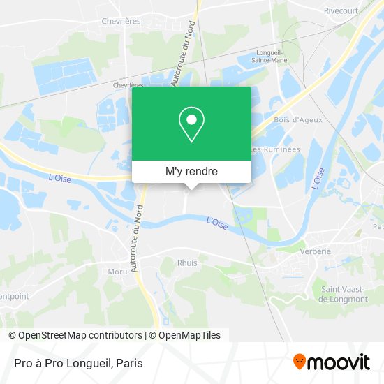 Pro à Pro Longueil plan