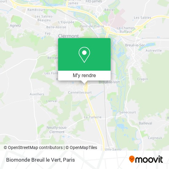 Biomonde Breuil le Vert plan