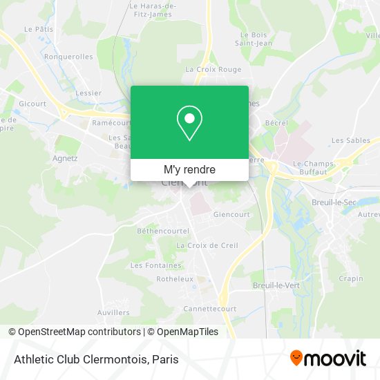 Athletic Club Clermontois plan