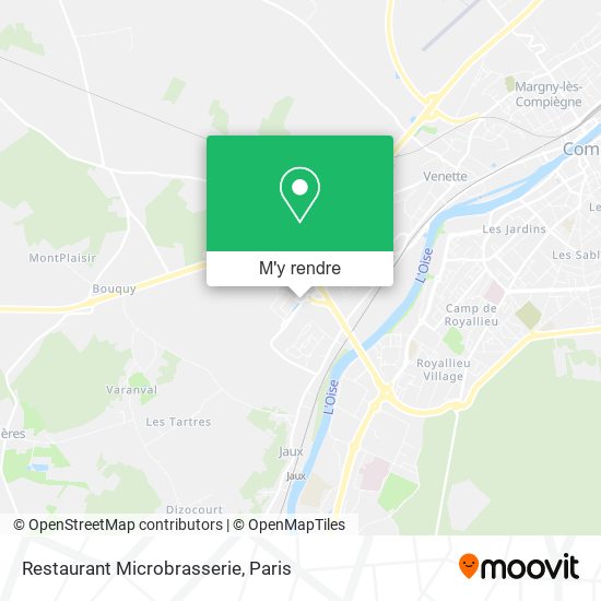 Restaurant Microbrasserie plan