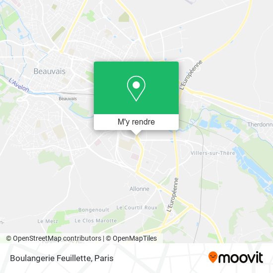 Boulangerie Feuillette plan