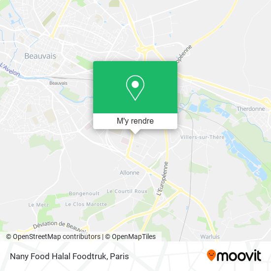 Nany Food Halal Foodtruk plan