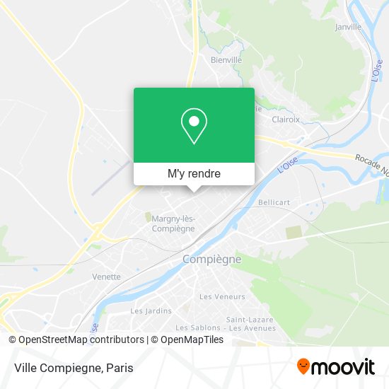 Ville Compiegne plan