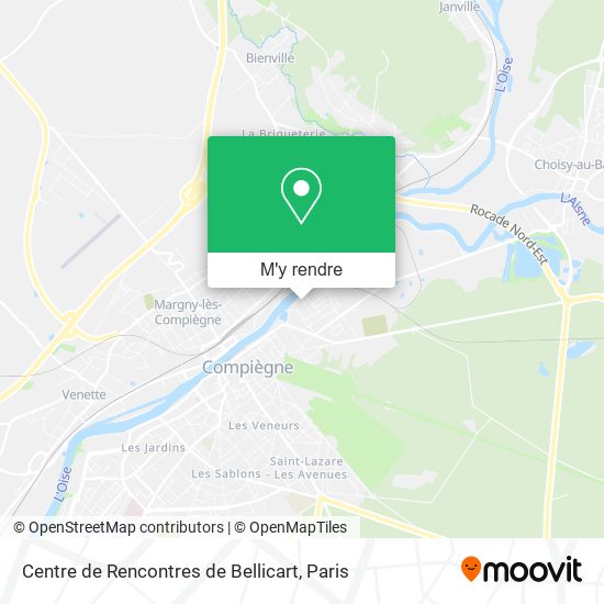 Centre de Rencontres de Bellicart plan