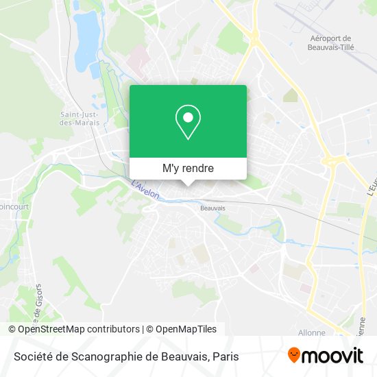 Société de Scanographie de Beauvais plan