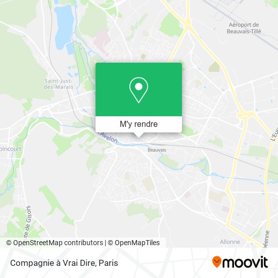 Compagnie à Vrai Dire plan
