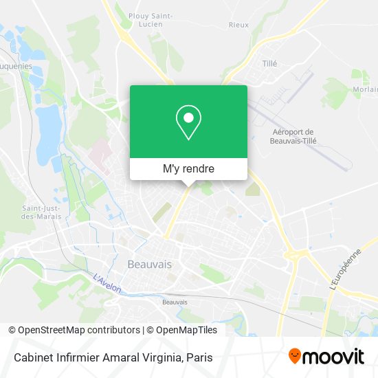 Cabinet Infirmier Amaral Virginia plan