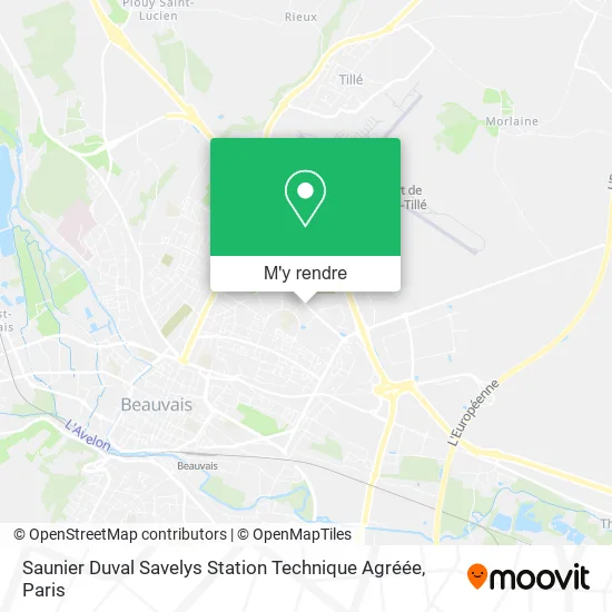 Saunier Duval Savelys Station Technique Agréée plan