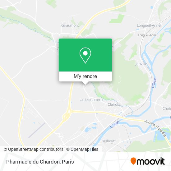 Pharmacie du Chardon plan