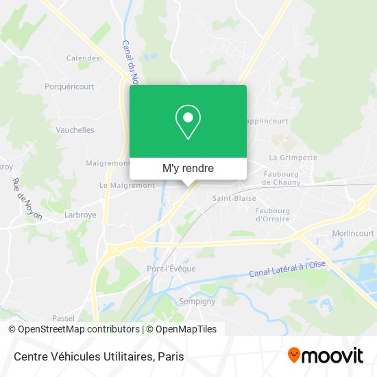 Centre Véhicules Utilitaires plan