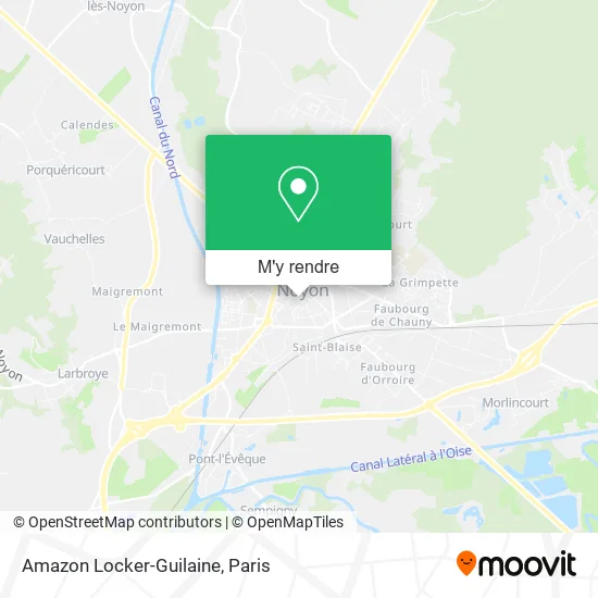 Amazon Locker-Guilaine plan