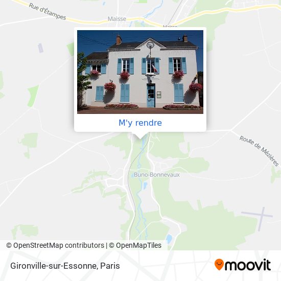 Gironville-sur-Essonne plan