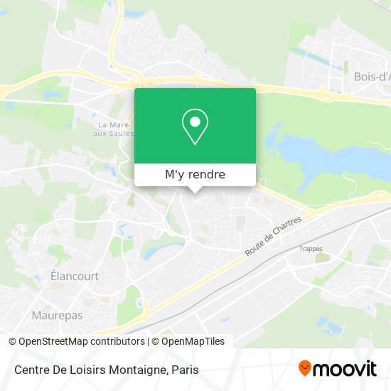 Centre De Loisirs Montaigne plan