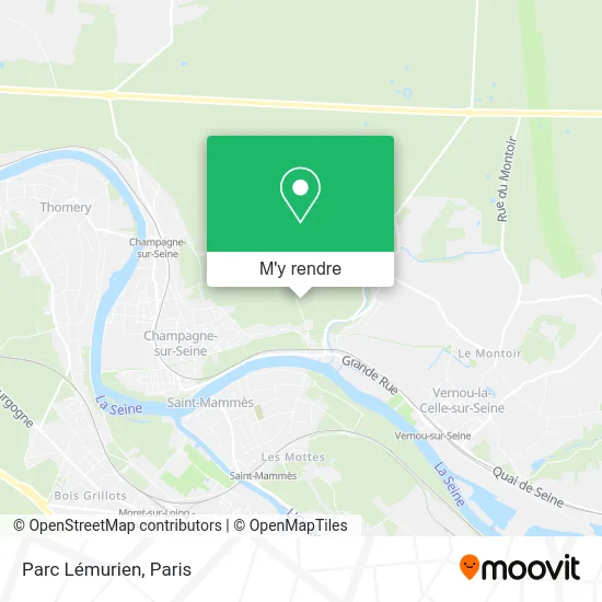 Parc Lémurien plan