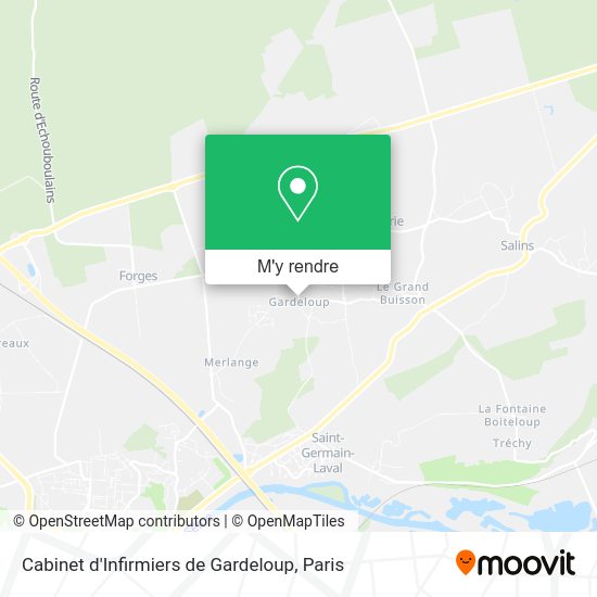 Cabinet d'Infirmiers de Gardeloup plan
