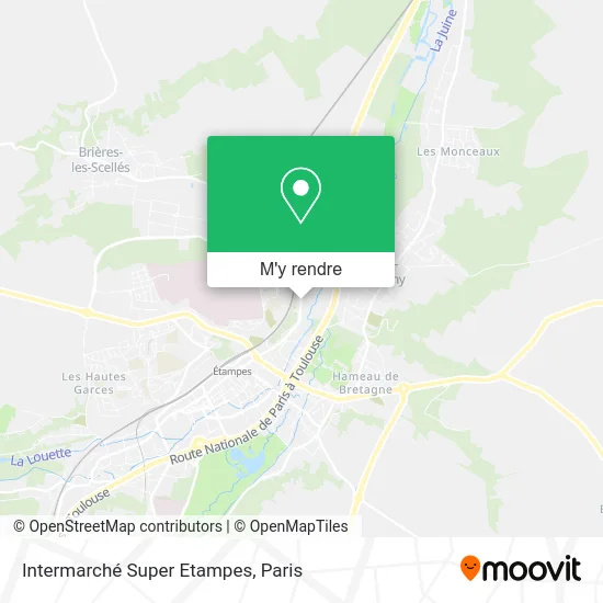 Intermarché Super Etampes plan