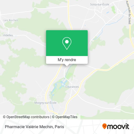 Pharmacie Valérie Mechin plan
