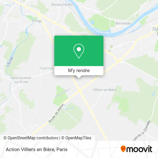 Action Villiers en Bière plan