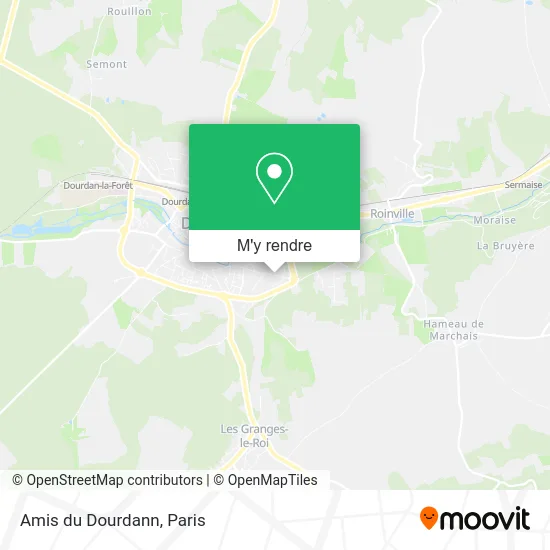 Amis du Dourdann plan