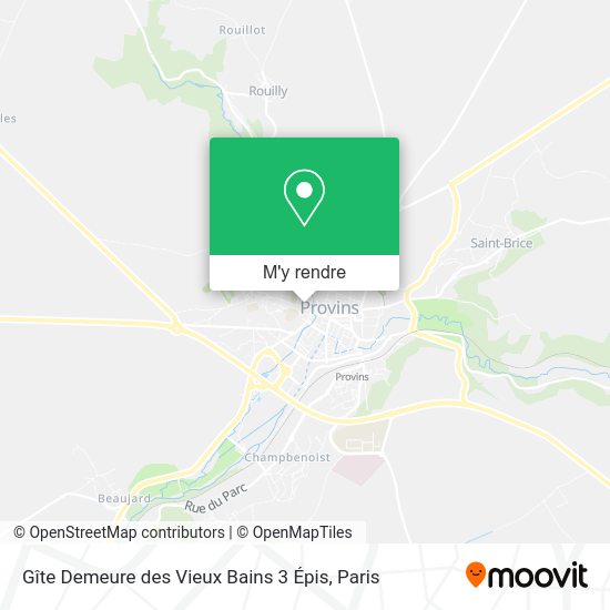 Gîte Demeure des Vieux Bains 3 Épis plan