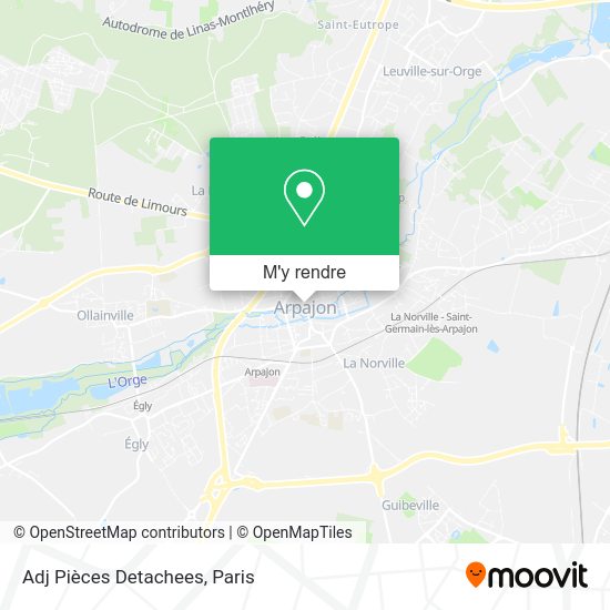 Adj Pièces Detachees plan