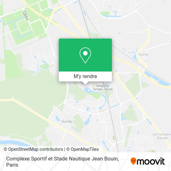 Complexe Sportif et Stade Nautique Jean Bouin plan