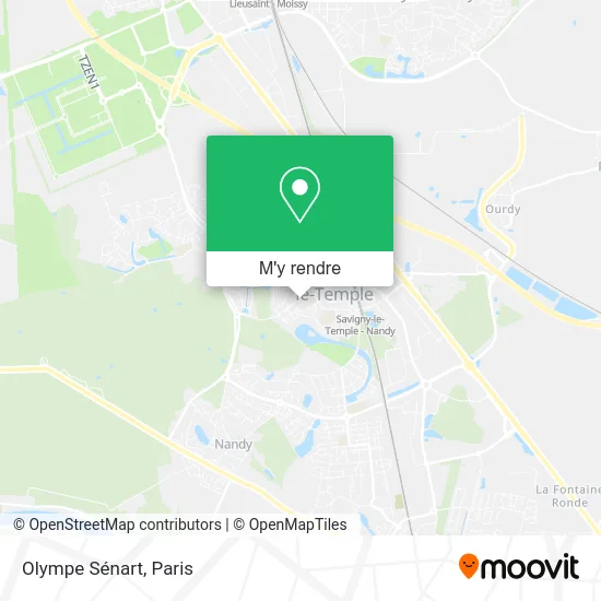 Olympe Sénart plan