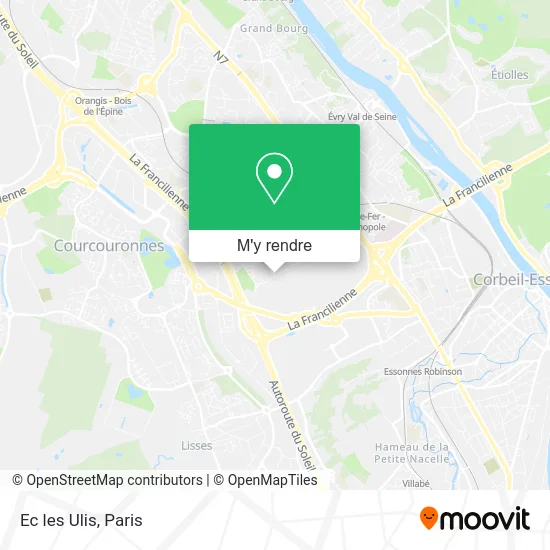 Ec les Ulis plan