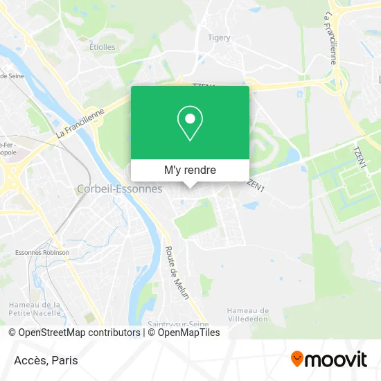 Accès plan