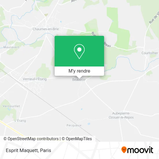 Esprit Maquett plan
