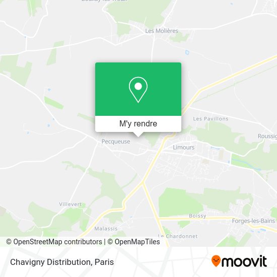 Chavigny Distribution plan