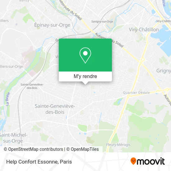 Help Confort Essonne plan