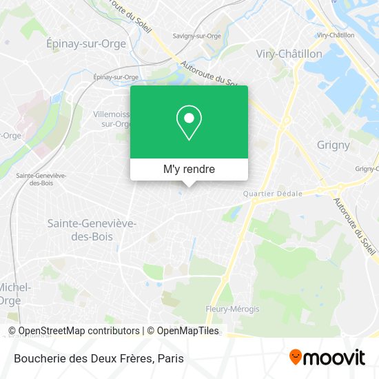 Boucherie des Deux Frères plan