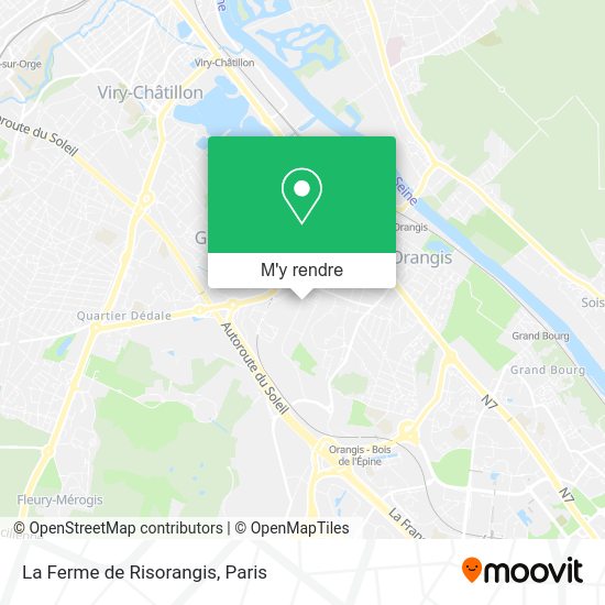 La Ferme de Risorangis plan