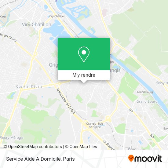 Service Aide A Domicile plan