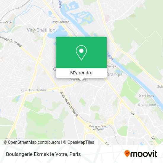 Boulangerie Ekmek le Votre plan