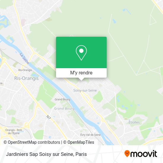 Jardiniers Sap Soisy sur Seine plan