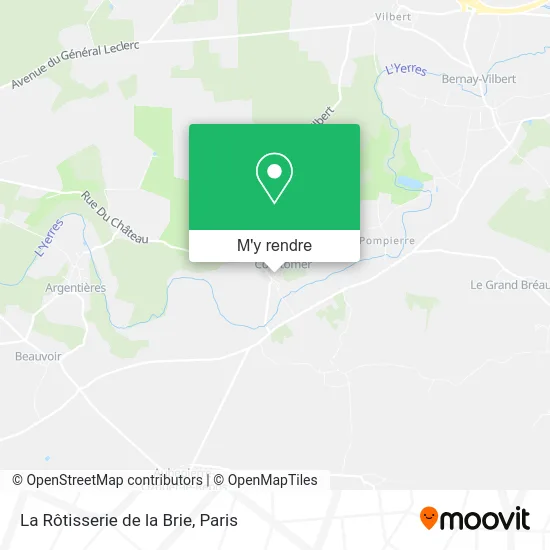 La Rôtisserie de la Brie plan