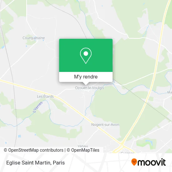 Eglise Saint Martin plan