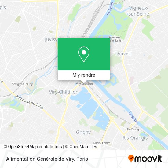Alimentation Générale de Viry plan