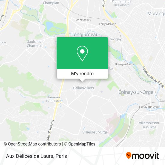 Aux Délices de Laura plan