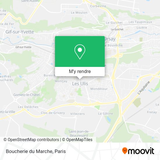 Boucherie du Marche plan