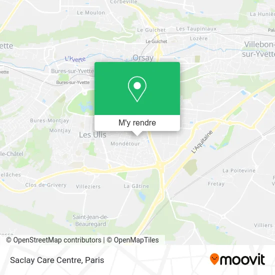 Saclay Care Centre plan