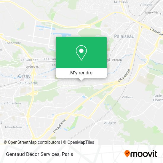 Gentaud Décor Services plan