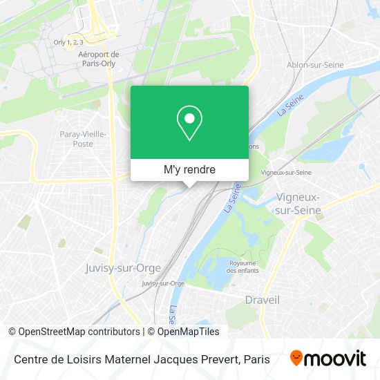 Centre de Loisirs Maternel Jacques Prevert plan