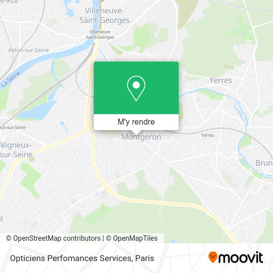 Opticiens Perfomances Services plan