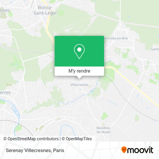 Serenay Villecresnes plan
