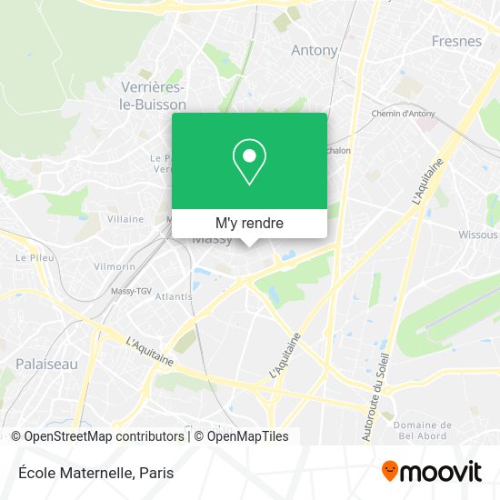 École Maternelle plan